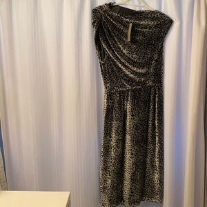 Brand New J. Crew Velvet Leopard Dress